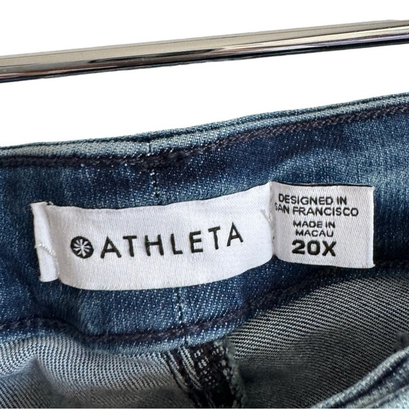 Athleta Sculptek Ultra Skinny Jean Pant in True Blue, Size 20X - Picture 5 of 9